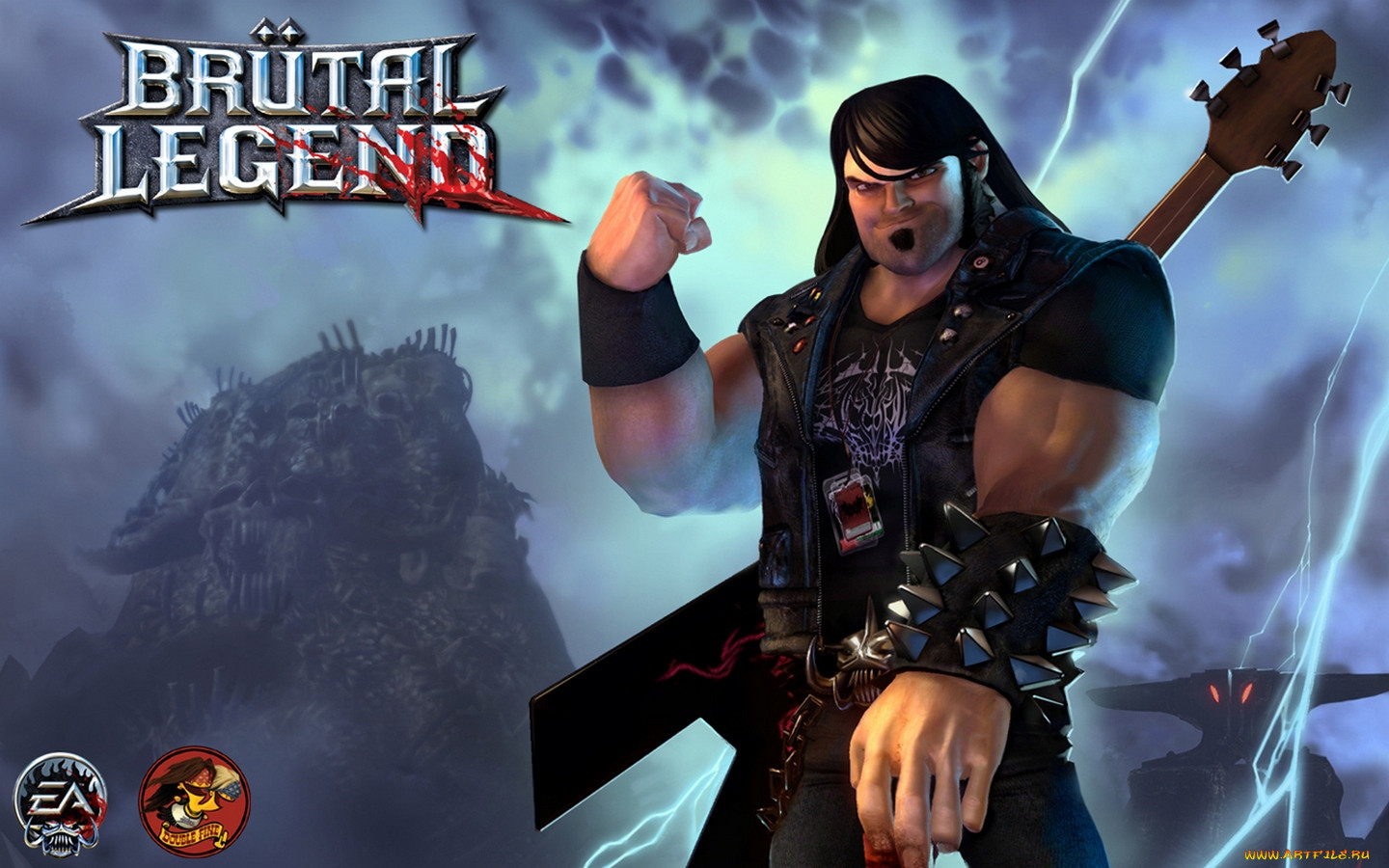 Обои Brutal Legend Видео Игры Brutal Legend, обои для рабочего стола,  фотографии brutal, legend, видео, игры Обои для рабочего стола, скачать  обои картинки заставки на рабочий стол.